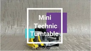 Mini Technic Turntable