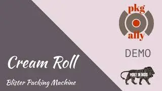 Cream Roll Blister Packing Machine