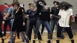 Carson Graham Thriller flashmob
