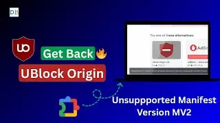 uBlock Origin Disabled? Get It Back on Chrome | Re-Enable Extension 🚀 [100% Work]