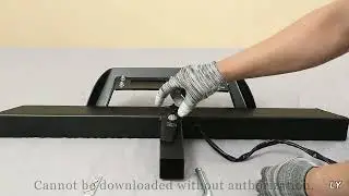 Trailer Tow Hitch Step Bar W/ LED Brake Light