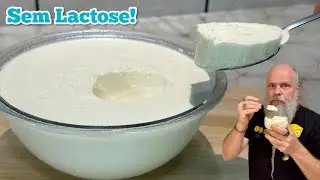 Natural lactose-free yogurt with only 3 ingredients.
