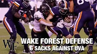 Wake Forest Defense Racks Up 6 Sacks On UVA