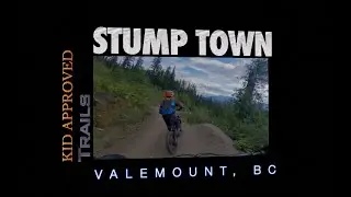 This should be your next family bike trip! Valemount, BC. Stump Town