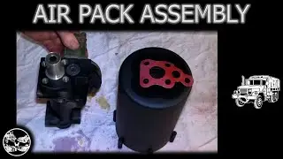 M35A2 Long Style Air Pack 3 of 4 - Assembly