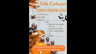 Castanyada 2025 en el  Centro Extremeño de Lleida