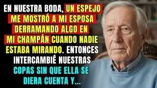 EN NUESTRA BODA, VI A MI ESPOSA VERTER ALGO EN MI CHAMPÁN CUANDO NADIE ESTABA MIRANDO. ENTONCES…