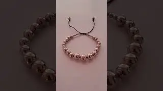 Sliver beads bracelet making/adjustable knot thread/ask you question pcod and thiyord journey answer