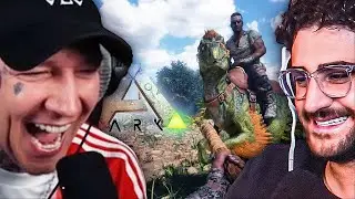 Das ERSTE MAL ARK: Survival Ascended! ⛏️😱 mit Zarbex, Eli, Trymacs uvm. 😎 | MontanaBlack Uncut