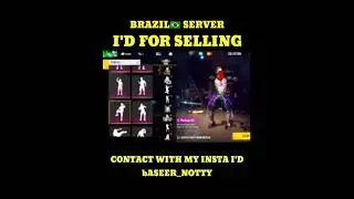 Garena Free Fire Best Collection I'd For Selling Contact with Instagram I'd baseer_Notty #shorts#id