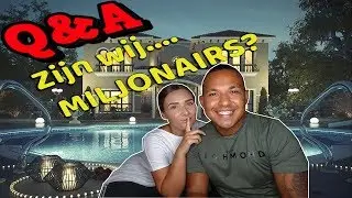 Q&A ZIJN WIJ MILJONAIRS?| KOMT ER EEN KLEDING LIJN?