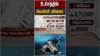உச்சத்தில் வெள்ளி விலை! | Silver Price High