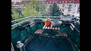 Getting Set for summer. Balcony makeover.