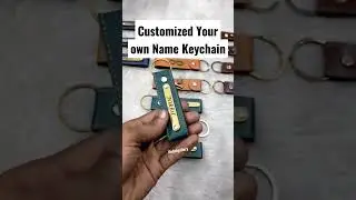 Customized Your Own Name Keychain with your Favourite log ..#shorts #keychain