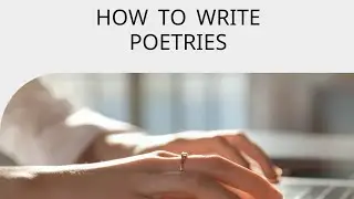 Format - Elements of Poetry| How to write Poetries| #8| Playing with words| Aaryan Gupta| #poetry
