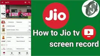 How to Jio tv screen recorder _ Live video recorder _
