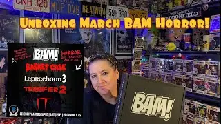 Unboxing Bam Horror for March 2023 #review #reaction