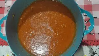 Como hacer salsa de Tomate para pizza y lasaña.