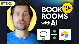 DAY 8/30: Hotel Booking Chatbot &mdash; Voiceflow + Airtable (Live Demo + Free Agent Download)