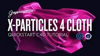 X-Particles 4 Cloth Tutorial - Quick Start Guide