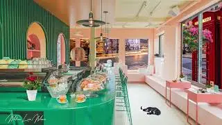 London Tea Room Cafe Ambience - English Tearoom, Coffee Shop Sounds & Relaxing Jazz Music