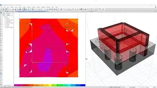 CSI SAFE 2025 (v22) Tutorials for Beginners | Pile Cap Design Under Shear Wall or Lift Core | Part 3