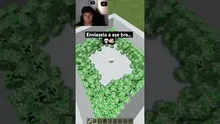 &iexcl;Env&iacute;aselo a ese bro! 💀🫵🏼 #minecraft #shorts #viral