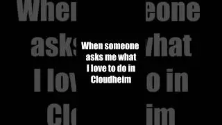 Hell Yeah I do this! #shorts #cloudheim