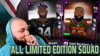ALL LIMITED EDITION SQUAD BUILDER! MADDEN 19 ULTIMATE TEAM
