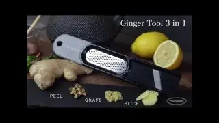 Microplane&reg; 3-in-1 Ginger Tool