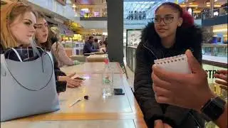 Mind reading magic at Westfield (Stratford)