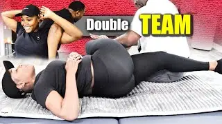 Double TEAM! Deep Stretch and chiropractic Combo!