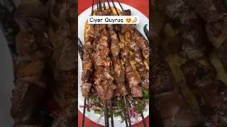 Ciyər Quyruq kababı 😍🤌🏼 Sifariş &uuml;&ccedil;&uuml;n whatsapp ✅💬 #kabab #kabablar #kebab #keşfet #reels #kesfet