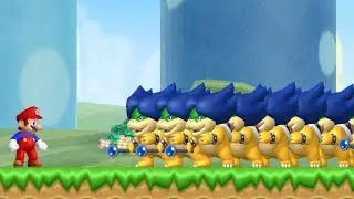 Can Mario Beat 999 Ludwig´s in New Super Mario Bros. Wii ?