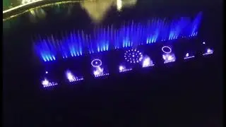 the show of dancing music lake fountain