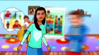 Learn with us 4 -Unit 2 Song animation