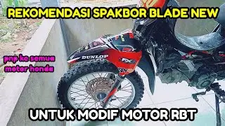 REKOMENDASI SPAKBOR BLADE NEW UNTUK MODIF MOTOR RBT PNP KE SEMUA MOTOR HONDA