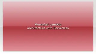 MoonMail Lambda architecture with Serverless