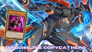 New Hero But Not A HERO !! Disguise, the Copycat Hero /  Chanbar, the Flashy Sportsknight - YUGIOH