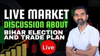 Live Market Discussion (Educational Content Only) | Nifty & Bank Nifty Important level I 11.11.2025