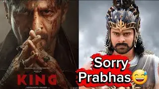Prabhas Shocked After SRK King Teaser ? | SRK ne sabko chup kar diya 😎💥
