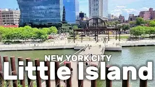Little Island NYC Tour | Floating Park on the Hudson River