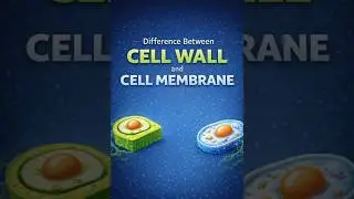Cell Wall vs Cell Membrane Explained Simply!#biology#scienceshorts#class9biology#shorts#viralvideo