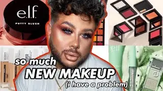 TRYING NEW MAKEUP (SO MUCH!)... MAYBELLINE 30HR FOUNDATION?! | NEW VIEVE, ELF, BEAUTY BAY FIERY 2.0