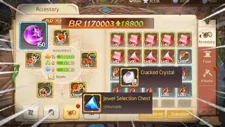 ENHANCE Accessories +11 & FUSE 15 Jewel !!! Up FIRE lv 11 to 13 (81K BR) - Laplace M / Tales of Wind