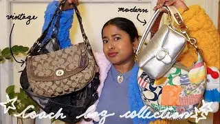VINTAGE COACH BAG COLLECTION WITH PRICES + WHERE I GOT THEM