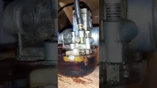 наглядный пример работы поплавковой камеры карбюратора