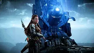 Aloy Climbs to Top of Spire Tower & Sylens Betreyal - Horizon Forbidden West PS5