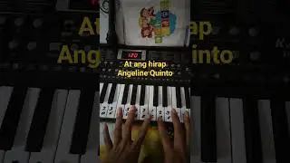 6th try Learning piano At  ang hirap by Angeline Quinto #piano #learningpiano #pianomusic #lovesong