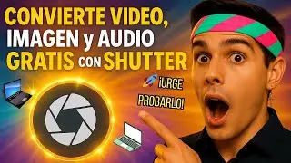 🎞️ Shutter Encoder te permite convertir video horizontal, audio e im&aacute;genes sin pagar #2025 🔄#VIRAL